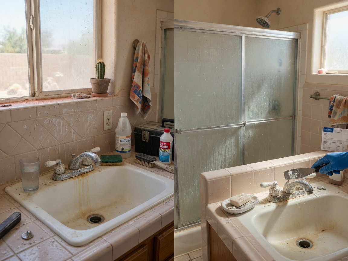Dealing With Hard Water Buildup In Phoenix Kitchens And Bathrooms