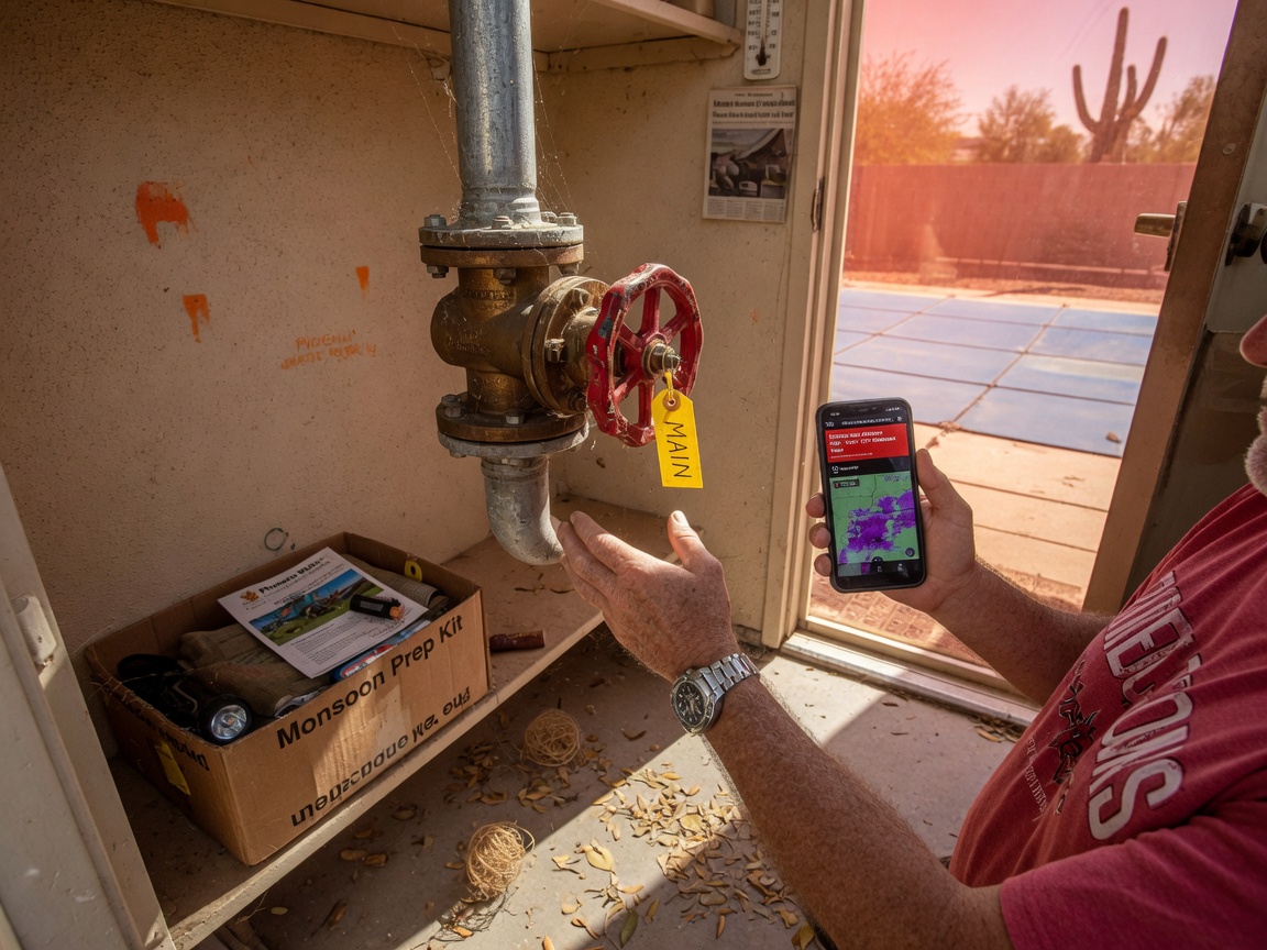 When To Check Your Main Water Shutoff Valve In Phoenix