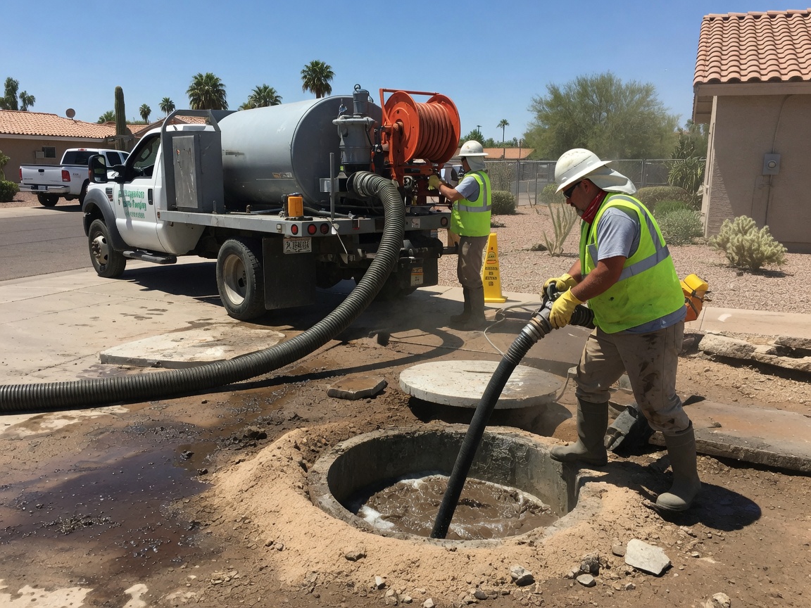 Emergency Septic Pumping in Phoenix