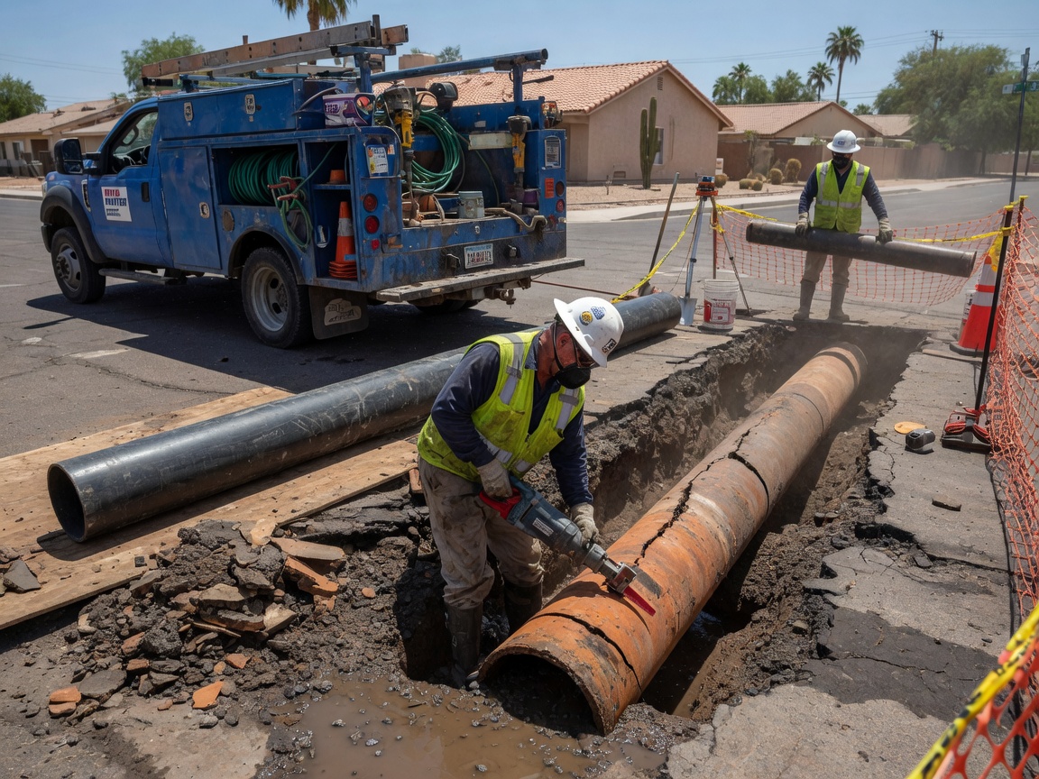 Sewer Line Repair in Phoenix
